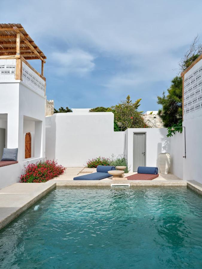 Siora Of Paros - Ammiralis & Castelis Villa เนาซา ภายนอก รูปภาพ